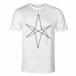 tričko pánské Bring Me The Horizon - Barbed Wire - WHITE - ROCK OFF - BMTHTS88MW