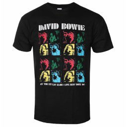 tričko pánské David Bowie - Kit Kat Klub - BLACK - ROCK OFF - BOWPTS01MB