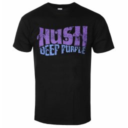 tričko pánské Deep Purple - Hush - BLACK - ROCK OFF - DPTS08MB