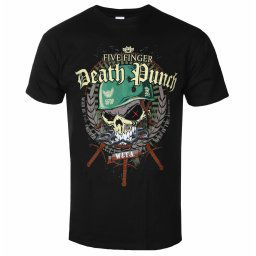 tričko pánské Five Finger Death Punch - Warhead - BLACK - ROCK OFF - FFDPTS0404MB
