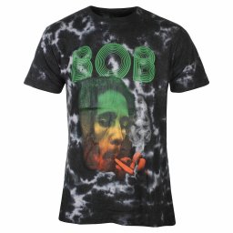 tričko pánské Bob Marley - Smoke Gradient - ROCK OFF - BMATS32MDD