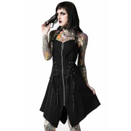 šaty dámské KILLSTAR - Ascendant - Black - KSRA005041