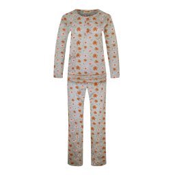 Arenda dámské dlouhé pyžamo 2297 XXL oranžová