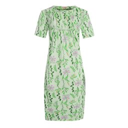Roelie květovaná dámská noční košile 6957 M zelená