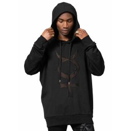 mikina unisex KILLSTAR - Mercury Rising Pull-Over - Black - KSRA005065