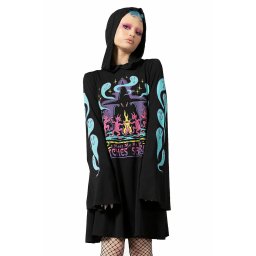 šaty dámské KILLSTAR - Dark Lady - Black - KSRA004976