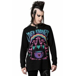 tričko s dlouhým rukávem unisex KILLSTAR - Coven Of Kindness - Black - KSRA005021