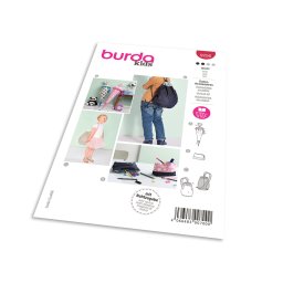Střih Burda 9256 - Kornout, penál, batoh