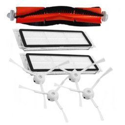7ks HEPA filtry a kartáče pro XIAOMI Roborock S5/S6 Sweep One, Mi Robot Vacuum Cleaner SDJQR02RR