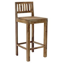 indickynabytek.cz - Židle barová 45x105x45 z indického masivu palisandr / sheesham