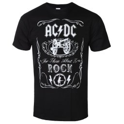 tričko pánské AC/DC - Canon Swig - ROCK OFF - ACDCTS49MB