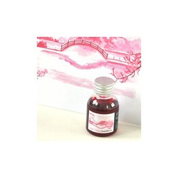 Inkebara LE Růžová východní lahvičkový inkoust 60 ml