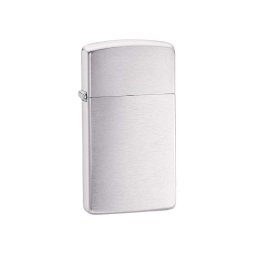 Zapalovač ZIPPO 21112 Brushed Chrome Slim