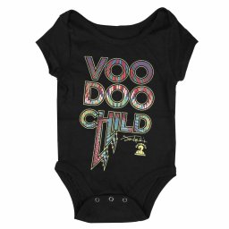 body dětské Jimi Hendrix - Voodoo Child - BLACK - ROCK OFF - JHXBG24TB