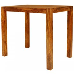 indickynabytek.cz - Barový jídelní stůl 120x110x80 z indického masivu palisandr / sheesham