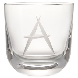 Rückl designové sklenice na vodu ABC Crystal Glass Clear Small