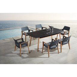 Higold Zahradní jídelní sestava HIGOLD - Sheldon Dining Black Olefin