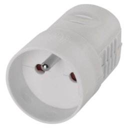 EMOS P0042 Zásuvka pro prodlužovací kabel, bílá