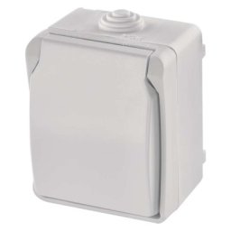 EMOS Zásuvka nástěnná 16A/250V IP54 bílá
