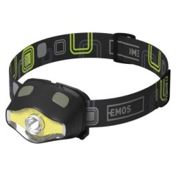 EMOS COB LED + LED čelovka P3536