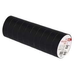 EMOS izolační páska PVC 15mm x 10m ČERNÁ 10 ks