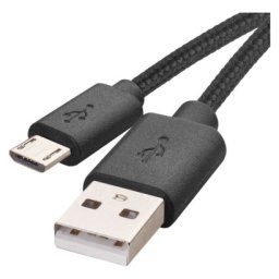 EMOS SM7008BL USB kabel 2.0 A/M - micro B/M 2m černý