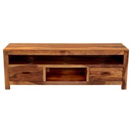 indickynabytek.cz - TV stolek Kali 150x50x45 z indického masivu palisandr / sheesham