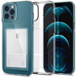 Pouzdro Spigen Crystal Slot Iphone 12 Pro Max Crystal čiré