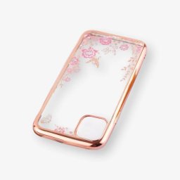 Pouzdro Forcell Diamond Case iPhone 11 Pro - Růžově zlatá
