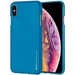 Goospery Mercury i-Jelly Metal iPhone Xs Max - Modrá