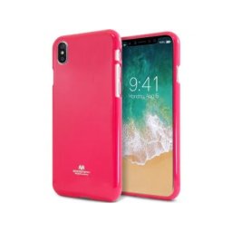 Mercury Goospery Jelly iPhone Xs Max - Tmavě růžová