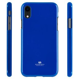 Pouzdro Mercury Goospery Jelly iPhone XR - Modrá