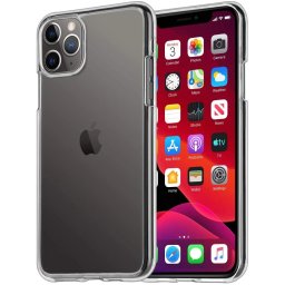 Pouzdro Mercury Goospery Jelly iPhone 11 Pro Max - Průhledný