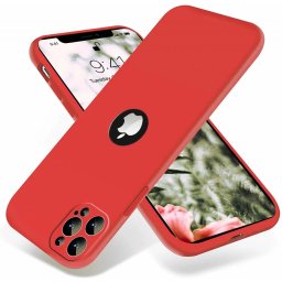Forcell SOFT Case iPhone 12 Pro/12 - červené