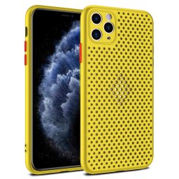 Pouzdro Breath Case iPhone 12 Pro/12 - žluté