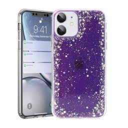 Vennus Brilliant Clear Case iPhone 12 Pro Max - fialová