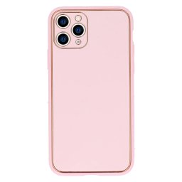 Pouzdro TEL PROTECT Luxury Case Apple iPhone 12 - Růžové