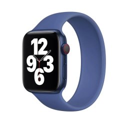 Navlékací řemínek Solo Loop Apple Watch Series 4/5/6/SE 40mm - Jezerní modř (S)