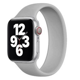 Řemínek iMore Solo Loop Apple Watch Series 4/5/6/SE 40mm - Šedá (S)