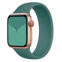 Řemínek iMore Solo Loop Apple Watch Series 1/2/3 38mm - Piniově zelená (M)