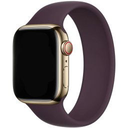 Řemínek iMore Solo Loop Apple Watch Series 1/2/3 38mm - Tmavě višňová (L)