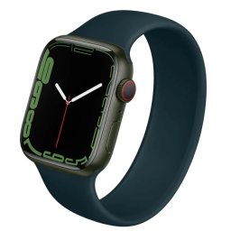 Navlékací řemínek Solo Loop Apple Watch Series 1/2/3 42mm - Kachní zelená (S)