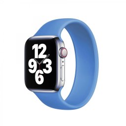 Navlékací řemínek Solo Loop Apple Watch Series 1/2/3 42mm - Modrá (XS)