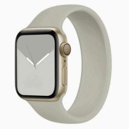 Řemínek iMore Solo Loop Apple Watch Series 1/2/3 42mm - Oblázkově šedá (XS)