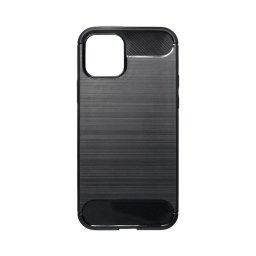 Pouzdro Forcell CARBON Apple iPhone 12 / 12 Pro Černé