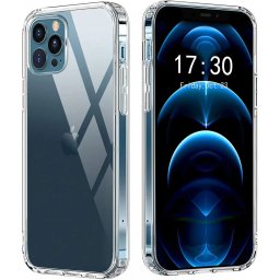 Pouzdro Forcell CLEAR CASE 2mm BOX IPHONE 12 / 12 PRO čiré