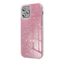 Pouzdro Forcell SHINING Case iPhone 12 mini - Růžové