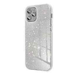 Forcell Shining Case iPhone 12 Pro/12 - Stříbrné