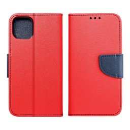 Forcell Fancy Book iPhone 12 Pro Max - červené/navy modré