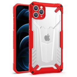 Pouzdro TEL PROTECT Hybrid Case iPhone 13 Pro Max - Červená
